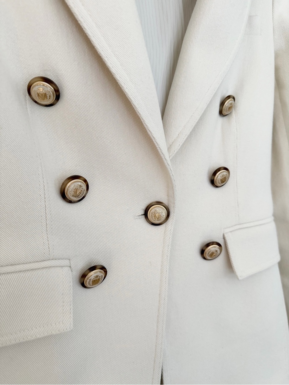 Veronica Beard Naira Denim Dickey Jacket - Picture 3 of 9